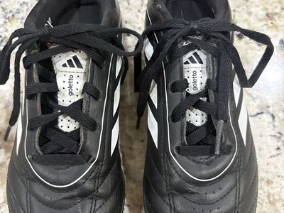 Kids Adidas indoor/turf cleats—size 2