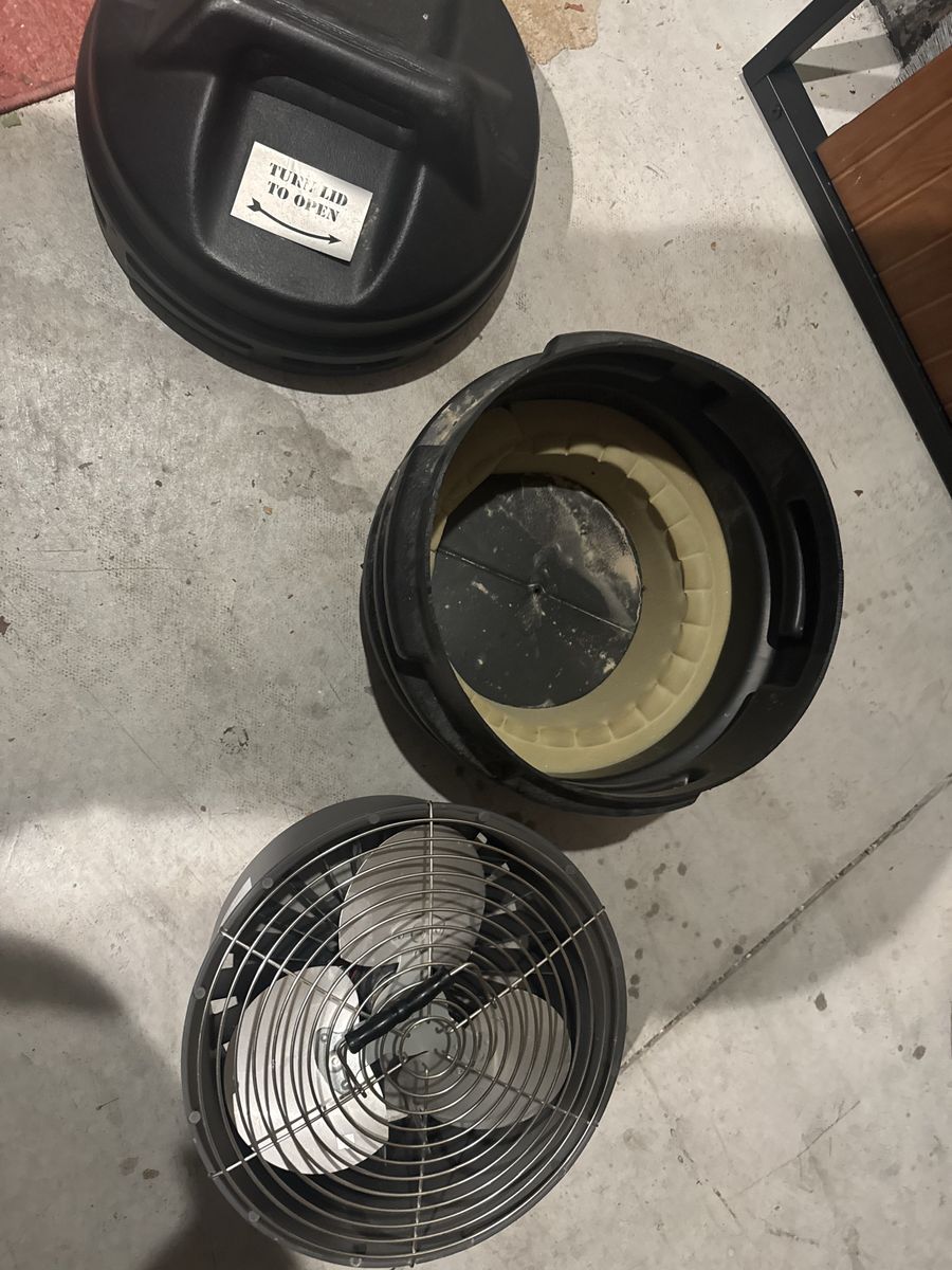Military US GI Thermoelectric Tent Fan