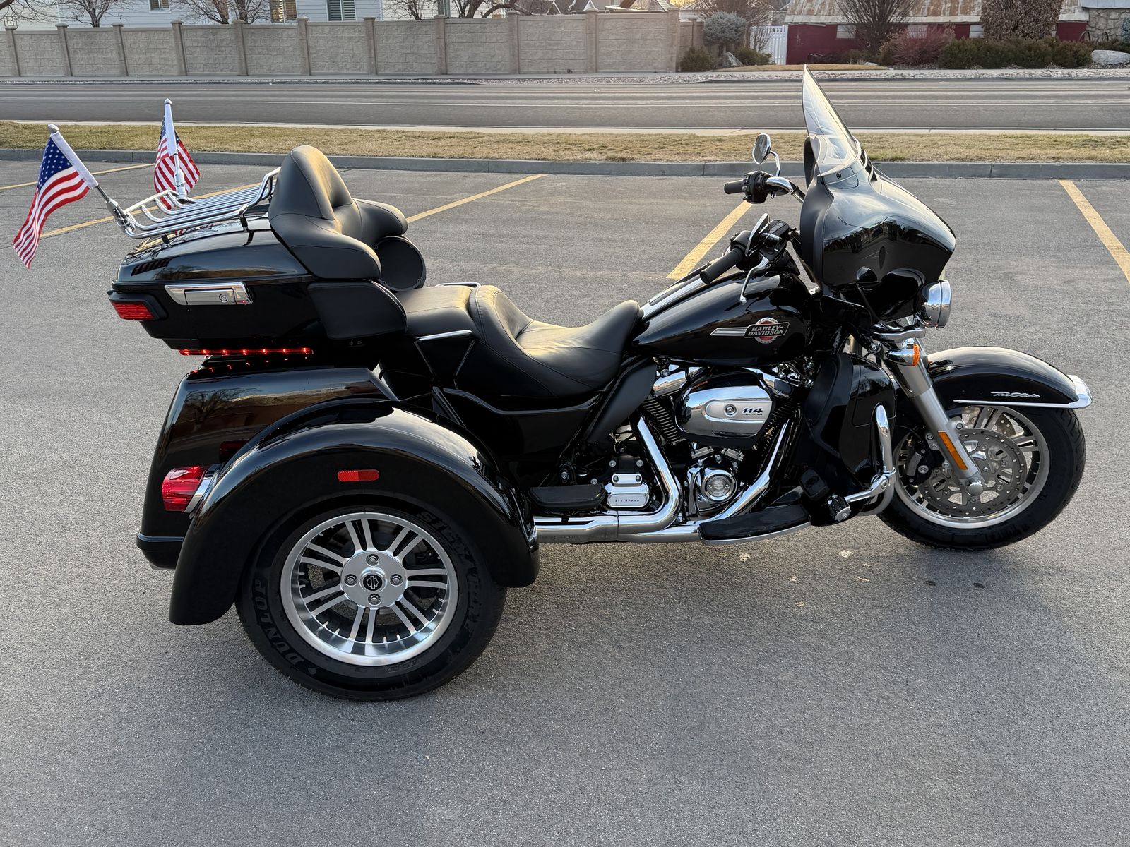 2023 Harley Tri Glide with crazy low miles!