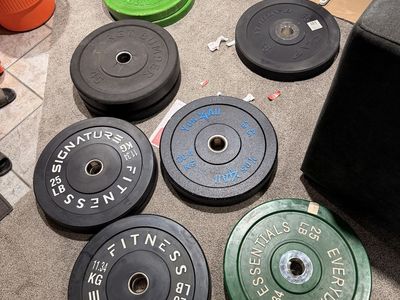 Bumper weight plates