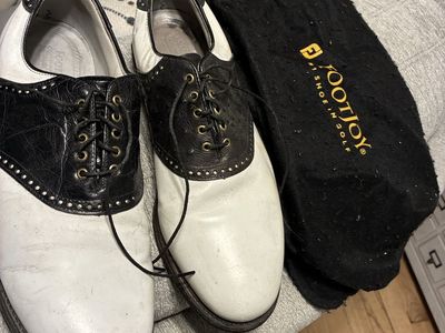 Men’s Leather Footjoy golf shoes