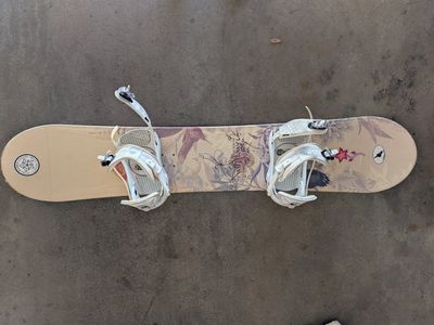 Snowboard and Bindings