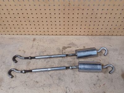 Camper tie downs