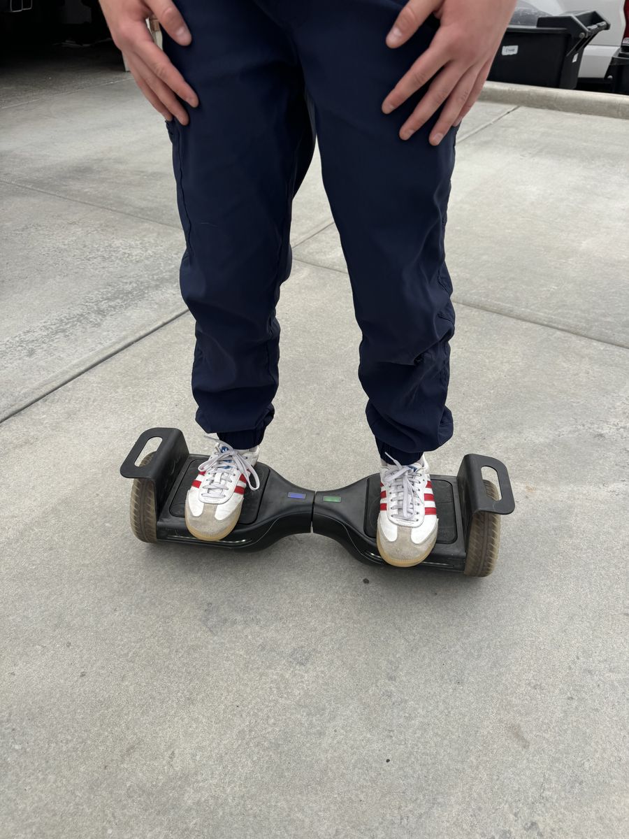 Hoverboard With Attachment