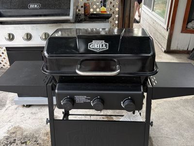 Expert Grill 2-Burner Propane Gas Grill with Side Tables - Compact & Portable for Outdoor Cooking