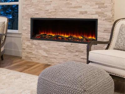 SimpliFire Scion 43” Built-In Electric Fireplace – Like New
