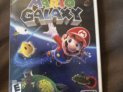 Super Mario Galaxy - Nintendo Wii Game with Original Case