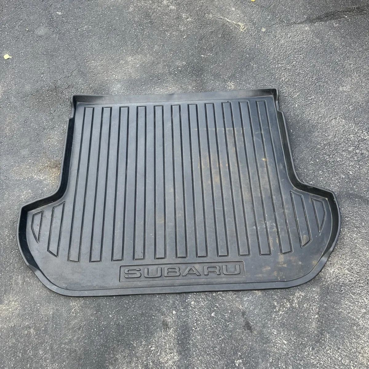2010 2011 2012 13 2014 Subaru Outback Wagon Rear Cargo Tray Mat Liner Black OEM
