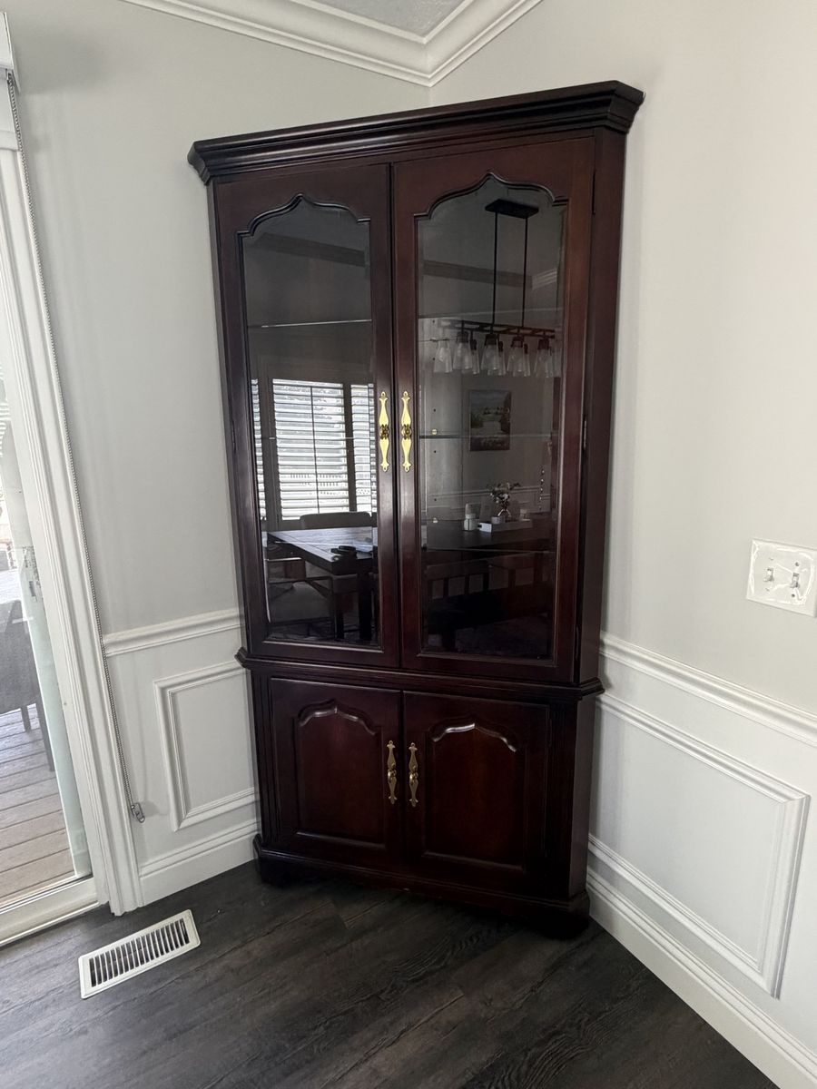Corner Display Cabinet