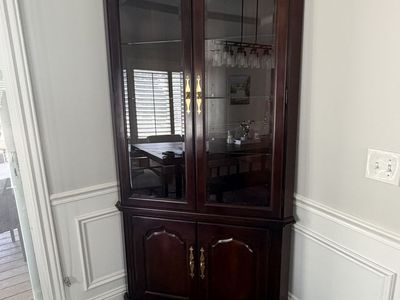 Corner Display Cabinet