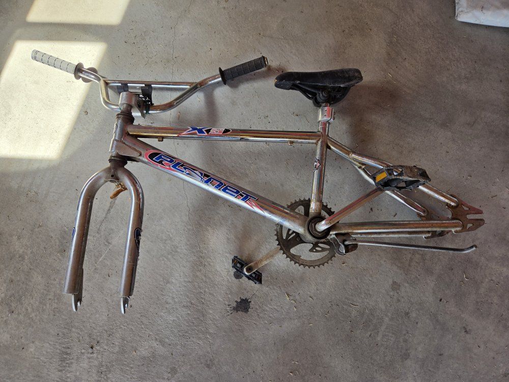 BMX bike frame