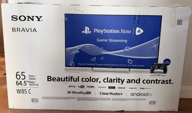 2015 Sony Bravia 65" 1080p W85C series