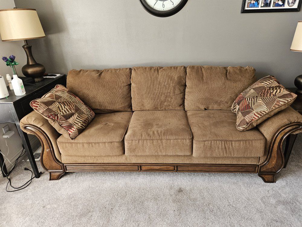Sofa and 2 Armchairs