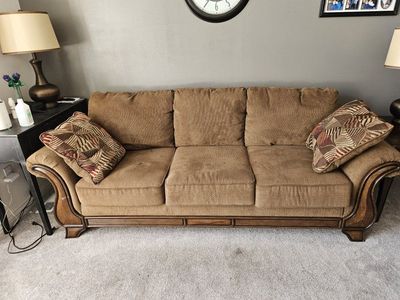 Sofa and 2 Armchairs