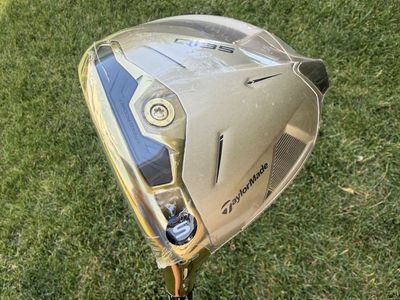 LEFTY TaylorMade Qi35 Gold Designer Series Driver 10.5 Stiff NEW