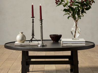 Joon Loloi Halstead Coffee Table – Black Ash