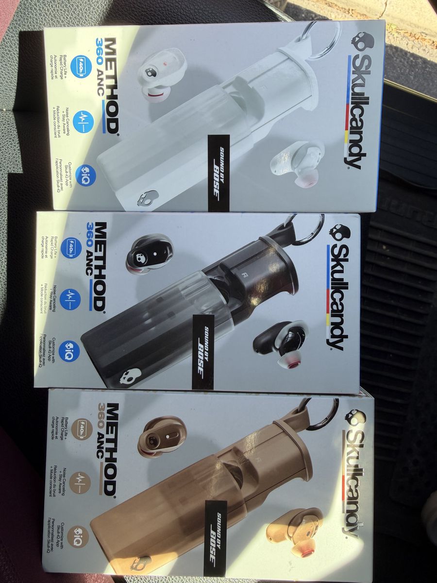 NEW Skullcandy Method 360 ANC Wireless Airbuds