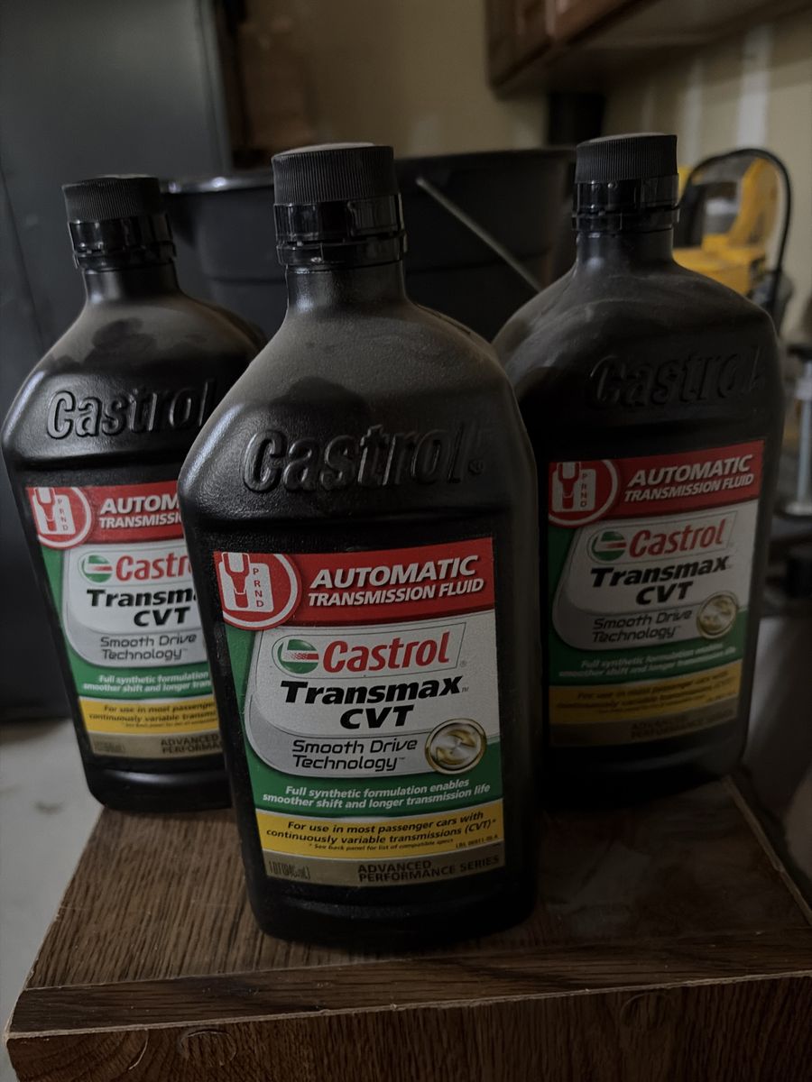 Castrol Transmax CVT Transmission Fluid - 3 Bottles (Unopened)