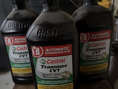 Castrol Transmax CVT Transmission Fluid - 3 Bottles (Unopened)