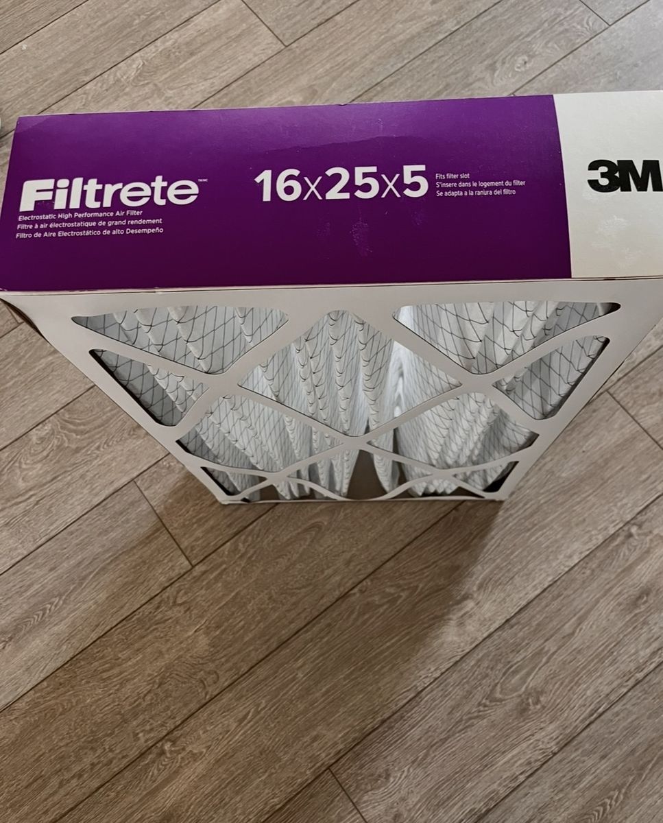 Air filter 16x25x5