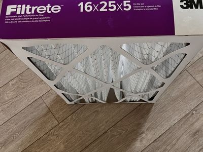 Air filter 16x25x5