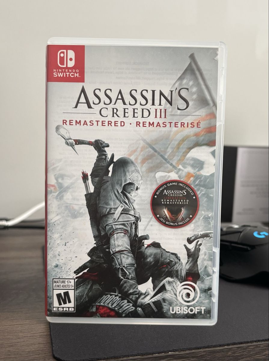 Assassin's Creed III Remastered Nintendo Switch Game