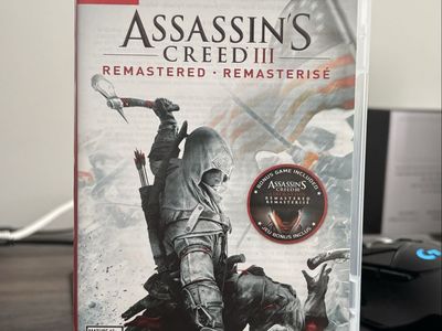 Assassin's Creed III Remastered Nintendo Switch Game