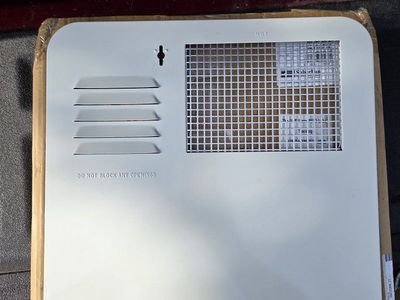 New RV Water Heater Cover / Door 15" Square , Motorhome, Trailer, Toy Hauler, Travel Trailer