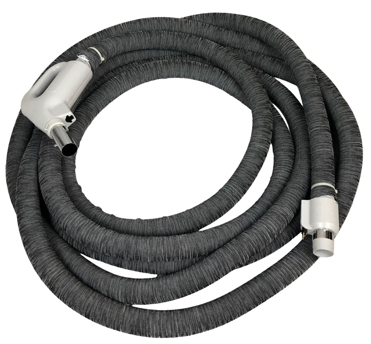 5 foot Plastiflex 3 position switch Electric Central Vacuum Hose 8 foot pigtail or direct connect