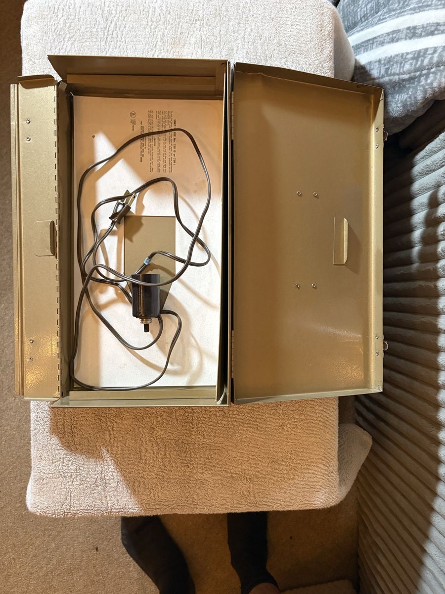 Vintage Logan Electric Slide Viewer Sort 'N File No. 750 G/750 I