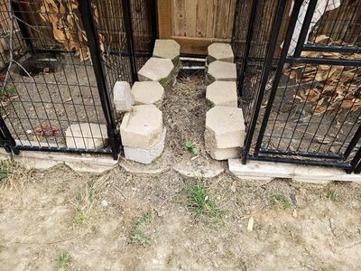 garden paver stone. about 200