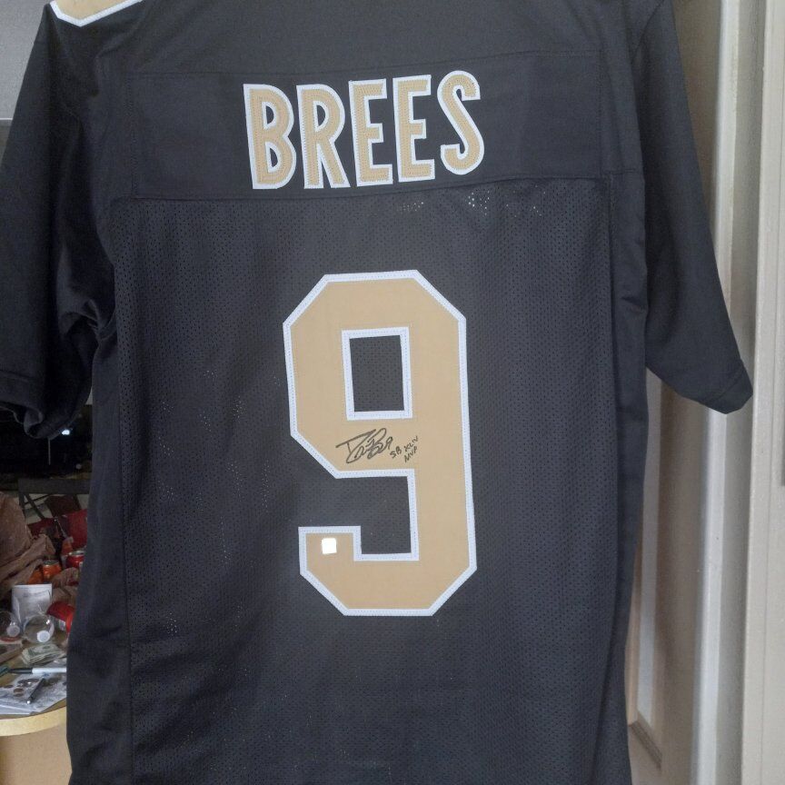 Brees autograph jersey