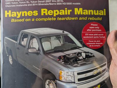 07-13 Chevy Silverado Repair Manual
