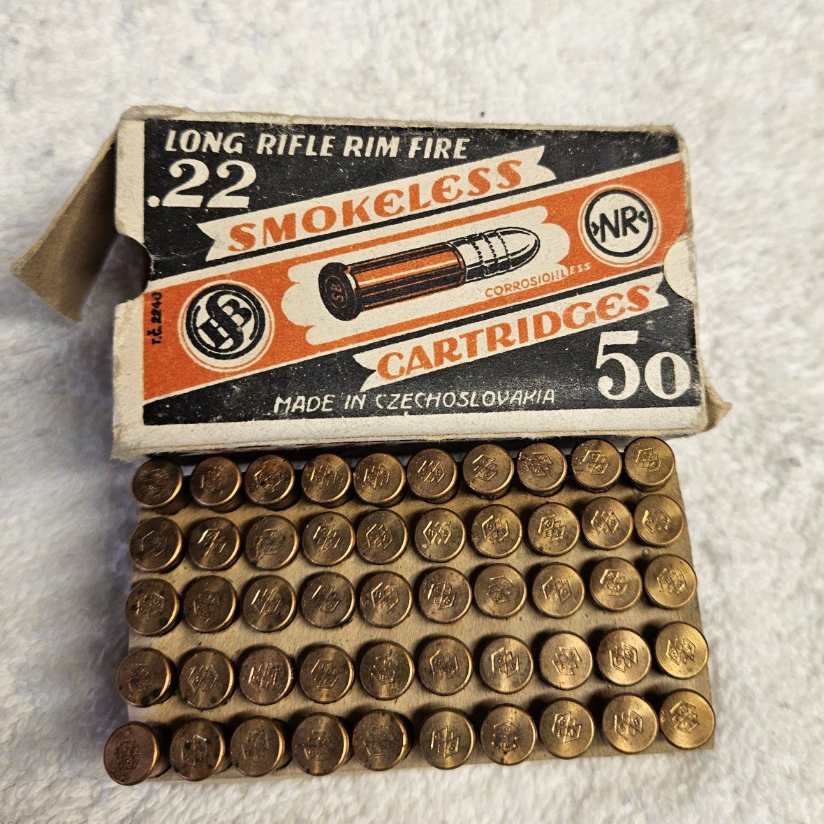 .22 long Riley ammo