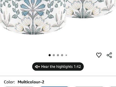 Two Adorable Lampshades