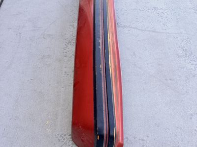 Red 1984 ford mustang GT Bumper