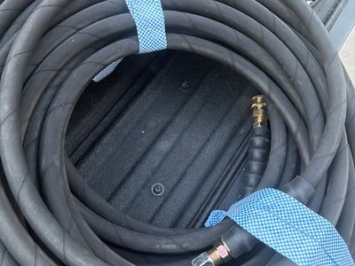 Yard Force Commercial-Grade Heavy-Duty Pressure Washer Hose 50 ft 4000 PSI 3/8 Inch