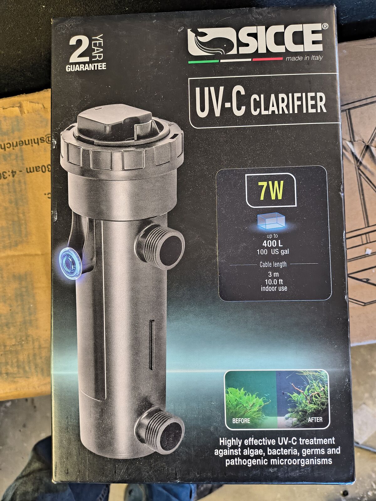 Sicce 7w UV Sterilizer