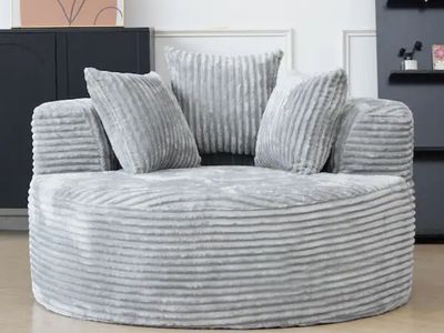 Memory Foam Round Lounge Chair