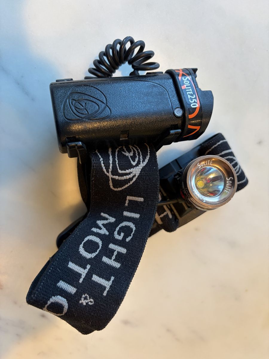 Light & Motion Solite 250EX Premium Ultra-Running & Cycling Headlamp