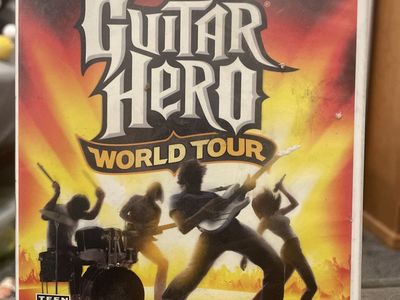 Guitar Hero: World Tour Nintendo Wii