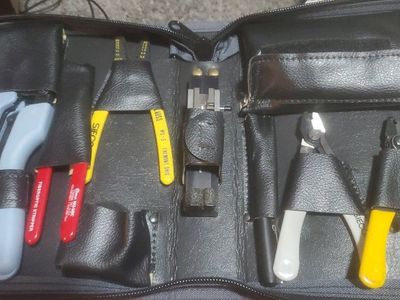 Siecor Fiber Optic Stripper Tool Kit with Pliers & Cutters, Fremont Ohio, For Fiber Optics