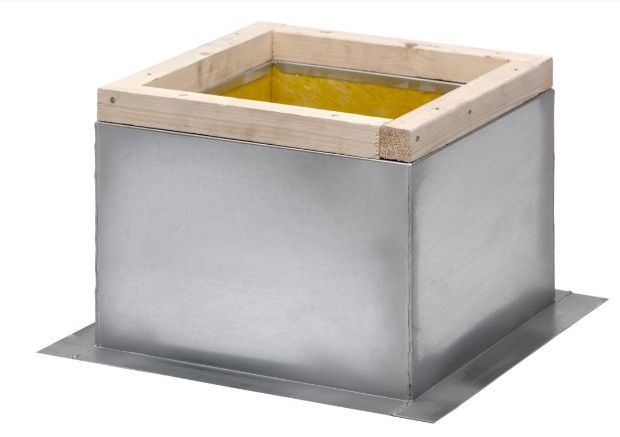 Greenheck Roof Curb (Model GPI-17-8-G16) - New Open Box - 15.5"x15.5"