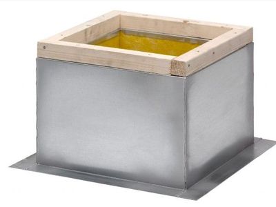 Greenheck Roof Curb (Model GPI-17-8-G16) - New Open Box - 15.5"x15.5"