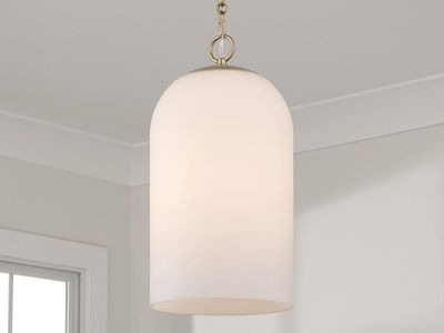 Capital Dome Light - Cleo Capsule Pendant Lighting Fixture Bronze/Frosted (355811MA-554)