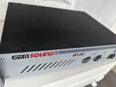 GemSound XP-350 power amp