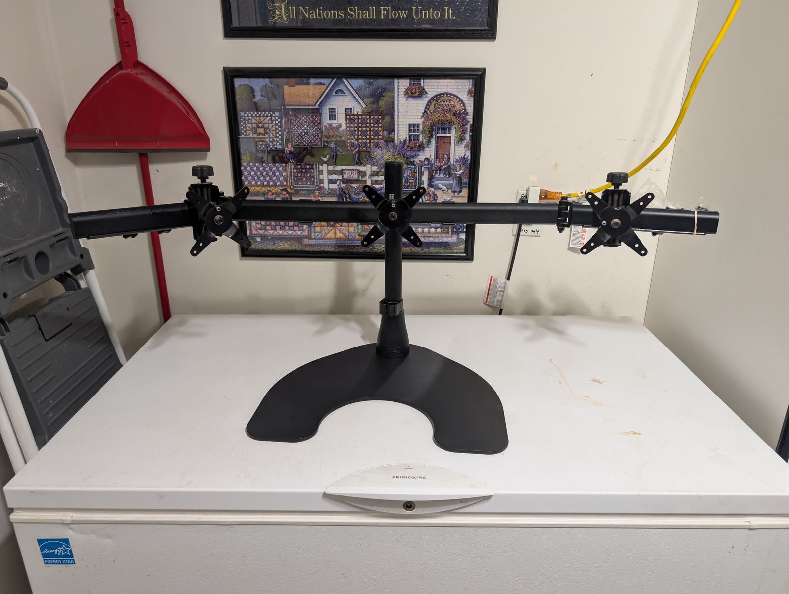 Ergotech Triple Monitor Stand Mount Model 100-D16-B03-TW