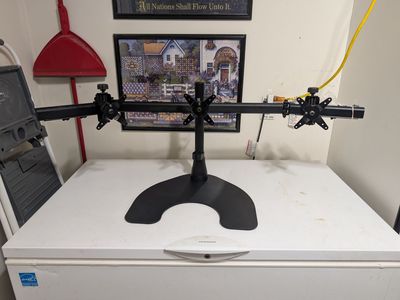 Ergotech Triple Monitor Stand Mount Model 100-D16-B03-TW