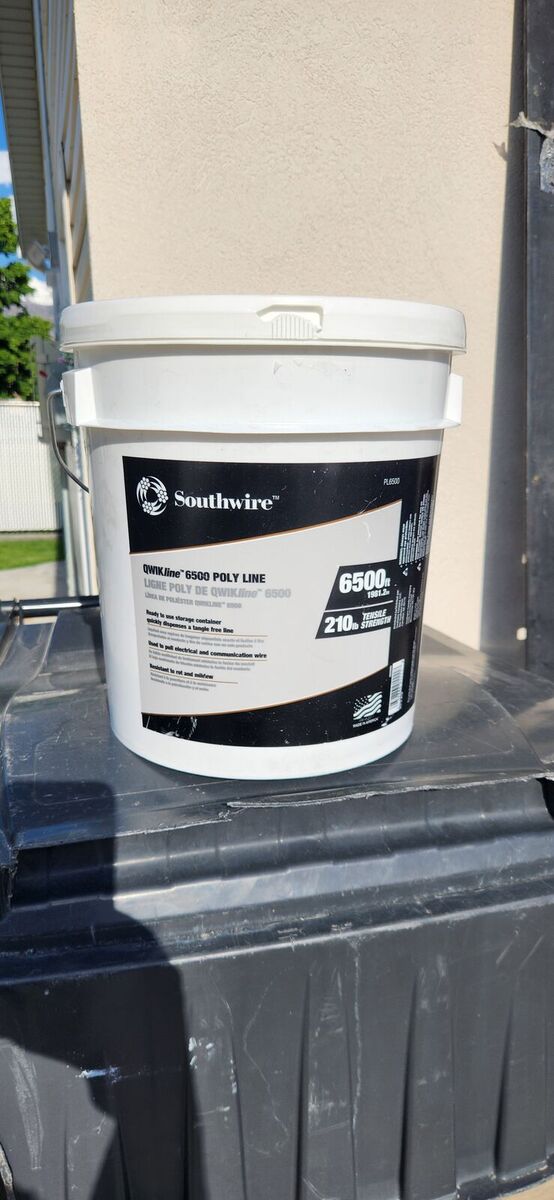 6,500' 210 lbs. Tensile Strength Poly Line