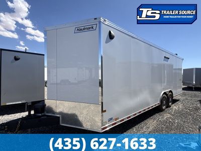 8.5x24 Haulmark Grizzly HD Contractor Edition Enclosed Cargo Trailer - 7'6" Interior - 14K GVWR - .080 PolyCor